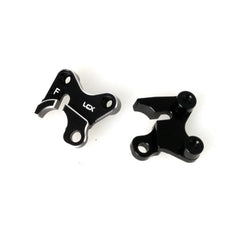 LCX Racing 1/18 RC Crawler CNC Aluminum Front Axle Shock Mount Lower for Traxxas TRX4M F150 Upgrades Parts Accessories