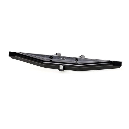 LCX Racing 1/10 RC Crawler Aluminum Rear Bumper for TRX4 TRX6 SCX10 II III PRO Gen8 Gen9 Upgrades Parts Accessories