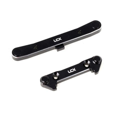 LCX Racing 1/10 RC Truck Aluminum Front Rear Pin Mount Cover Set for Losi Lasernut U4 Upgrades Parts Accessories