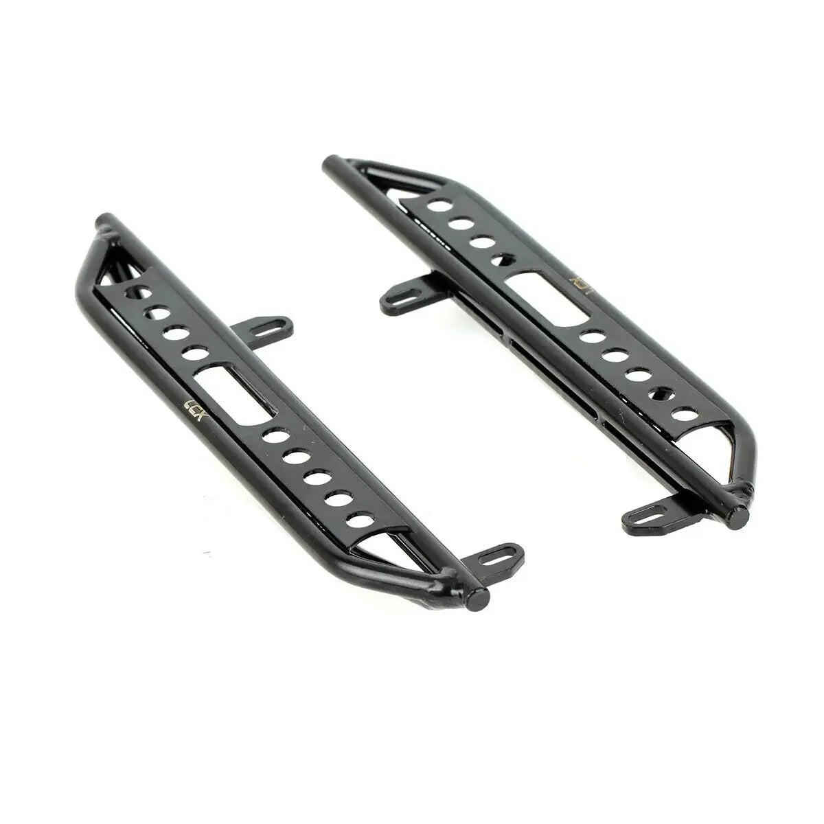 LCX Racing 1/10 RC Crawler Car Metal Rock Sliders Side Step Running Foot Board for Axial SCX10 III Upgrades Parts Accessories