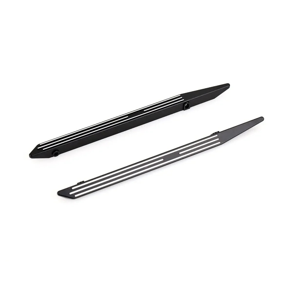 LCX Racing 1/10 RC Crawler CNC Aluminum Rock Sliders Side Step for Axial SCX10 PRO Upgrades Parts Accessories