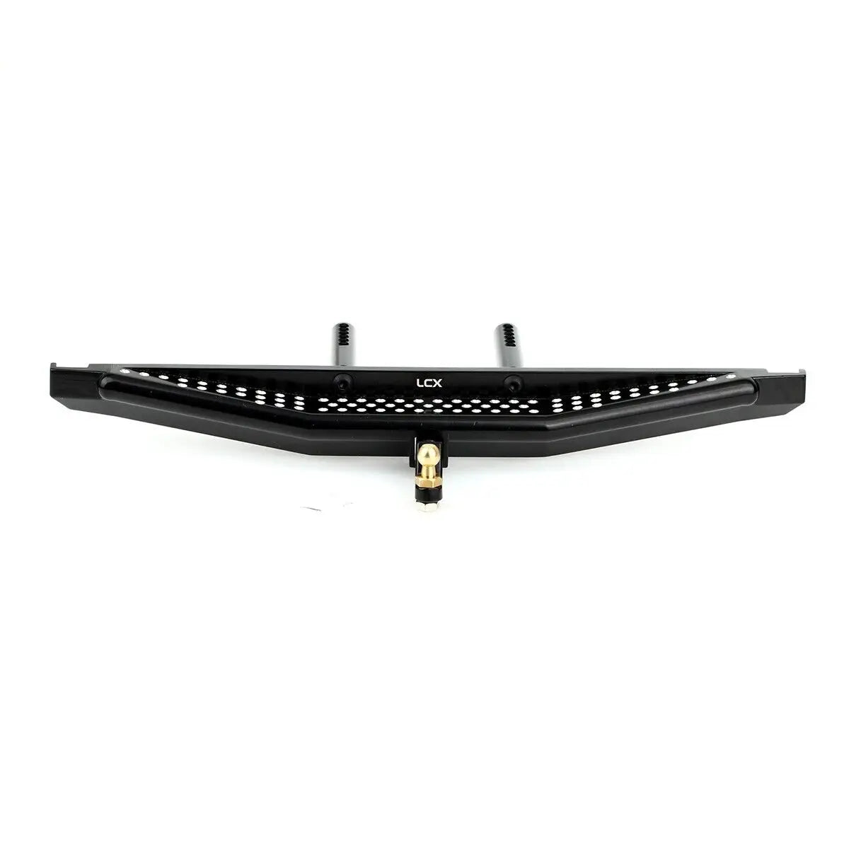 LCX Racing 1/10 RC Crawler Aluminum Rear Bumper for Traxxas TRX4 TRX6 Axial SCX10 II SCX10 III SCX10PRO Upgrades Accessories