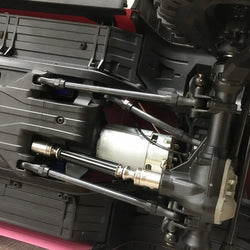 LCX Racing 1/10 RC Crawler Car Stainless Steel Center Drive Shaft Set for Traxxas TRX4 Upgrades Parts Accessories