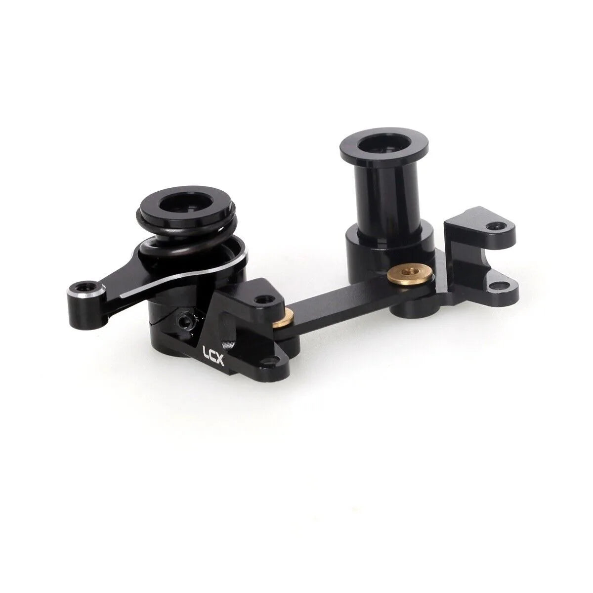 LCX Racing 1/10 RC Crawler Aluminum Steering Bellcranks Drag Link Set for Traxxas Drag Slash Upgrades Parts Accessories