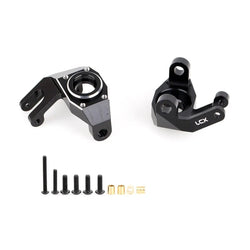 LCX Racing 1/6 RC Crawler CNC Aluminum AR90 Front Axle Steering Knuckle for Axial SCX6 Upgrades Parts Accessories