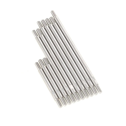 LCX Racing 1/10 RC Crawler Stainless Steel Complete Suspension Link Set 324mm 313mm for Traxxas TRX4 Upgrades Parts Accessories