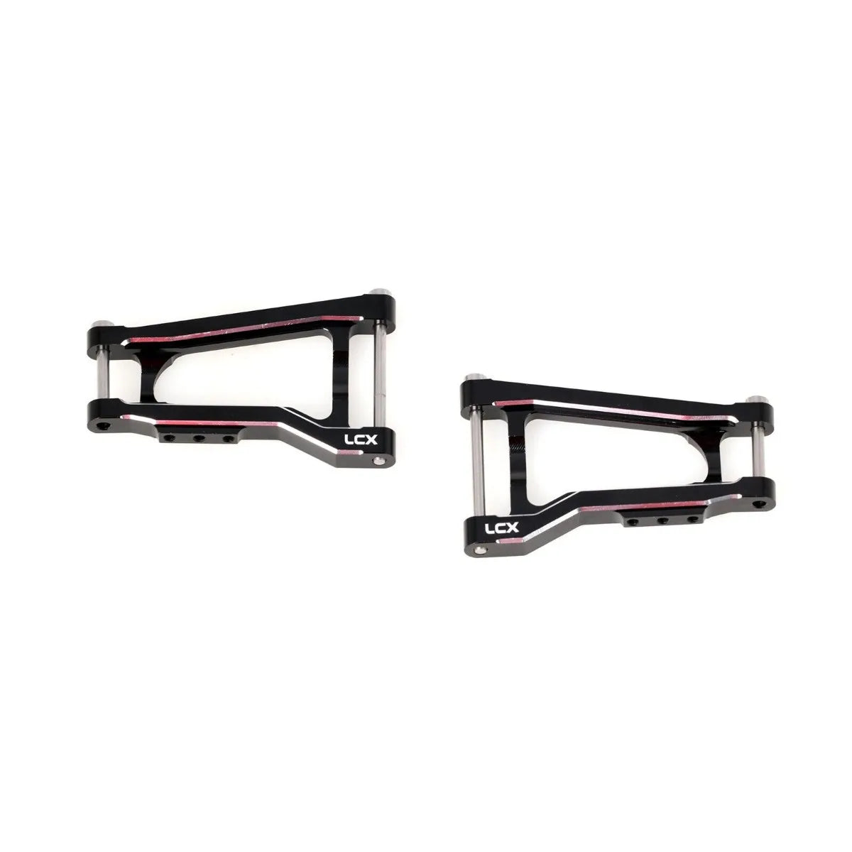 LCX Racing 1/10 RC Crawler Aluminum Rear Suspension Arm Set for Traxxas Drag Slash 1967 C10 Upgrades Parts Accessories
