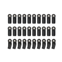 LCX Racing 1/10 RC Crawler Nylon Rod Ends Set 10pcs M4 Upgrades Parts Accessories for Traxxas TRX4 TRX6 Axial SCX10 II III PRO