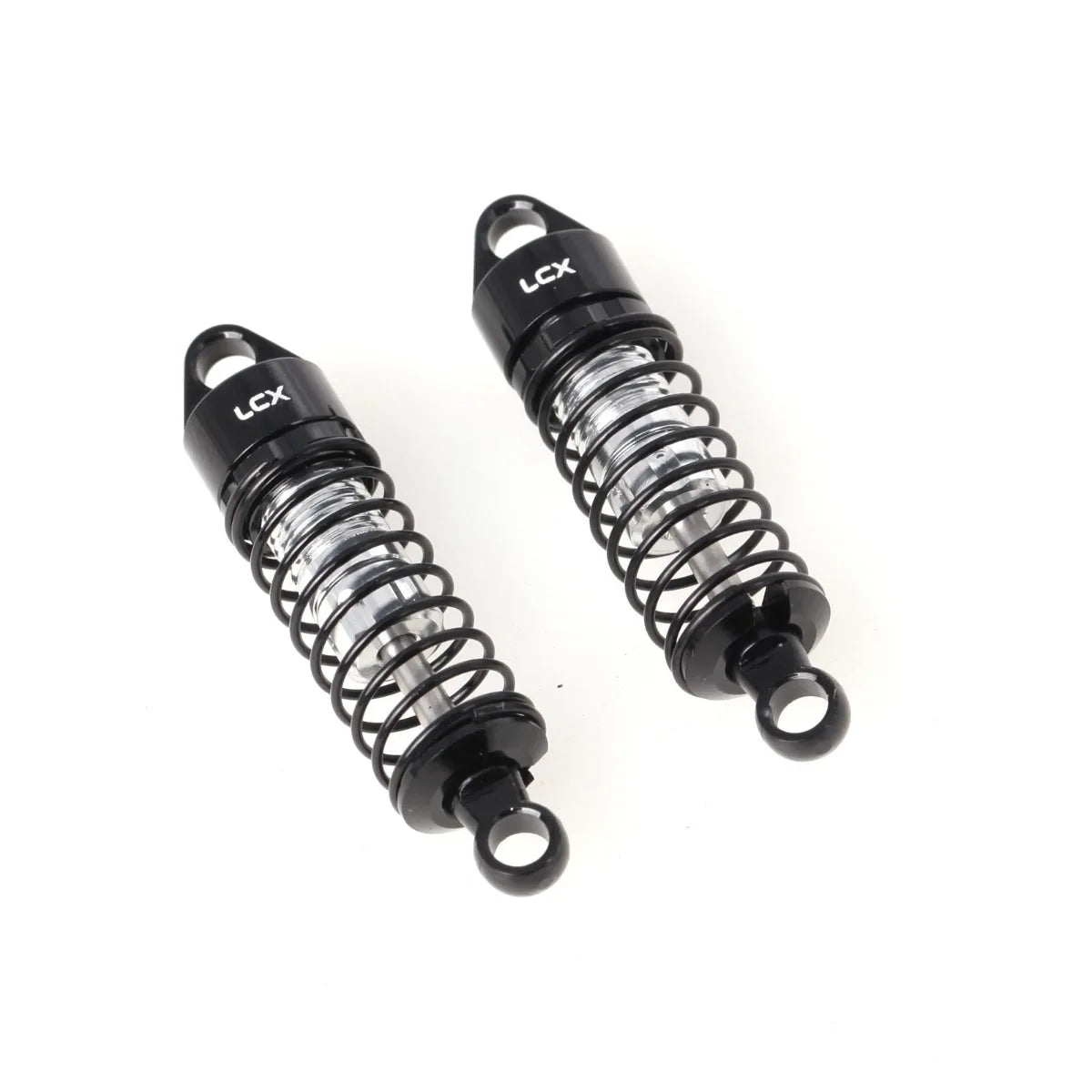 LCX Racing RC Car CNC Aluminum Front Rear Suspension Shock Set Damper for LOSI 1/24 Micro-B Buggy, Upgrades Parts Accessories