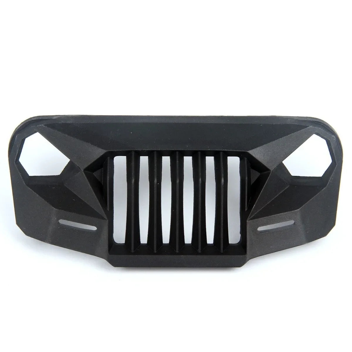 LCX Racing 1/10 RC Crawler Car Hard Body Nylon Front Angry Grills for Axial SCX10 II 90046 90047 Body Upgrades Parts Accessories