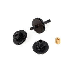 LCX Racing 1/18 RC Crawler Hard Steel Transmission Gear Set Gearbox Gear Upgrades Parts Accessories for Traxxas TRX4M