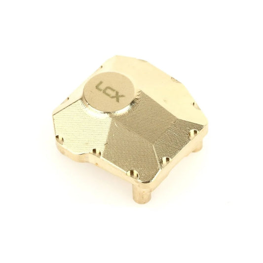LCX Racing 1/10 RC Crawler Brass AR45 Front Rear Axle Differential Cover for Axial SCX10 III Upgrades Parts Accessories