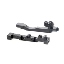 LCX Racing 1/10 RC Crawler Aluminum Steering Servo Mount Chassis Brace for Axial SCX10 III Upgrades Parts Accessories