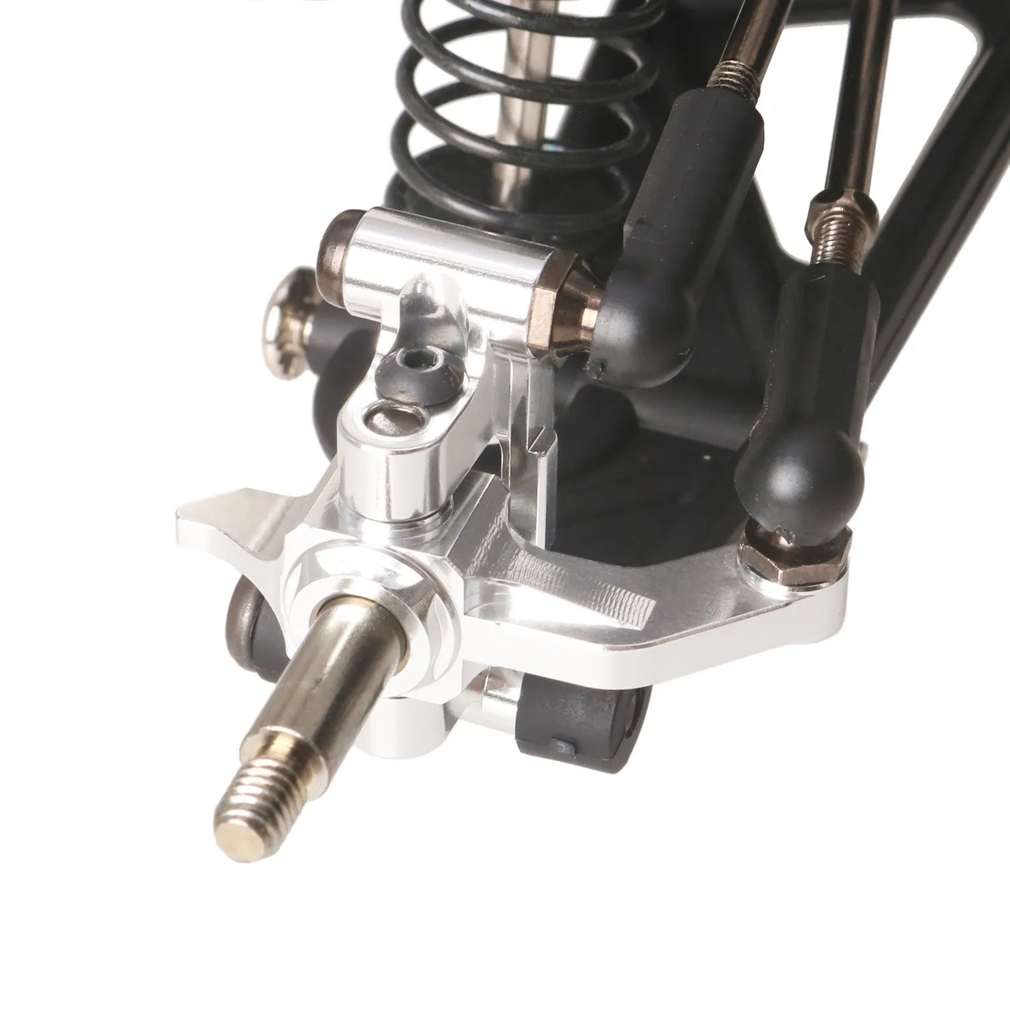 LCX Racing 1/10 RC Truck Car Front Steering Knuckles for Tamiya Hornet EVO Grasshopper Upgrades Parts Accessories