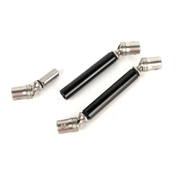 LCX Racing 1/10 RC Crawler Car Stainless Steel Center Drive Shaft Set for Axial UTB10 Capra Upgrades Parts Accessories
