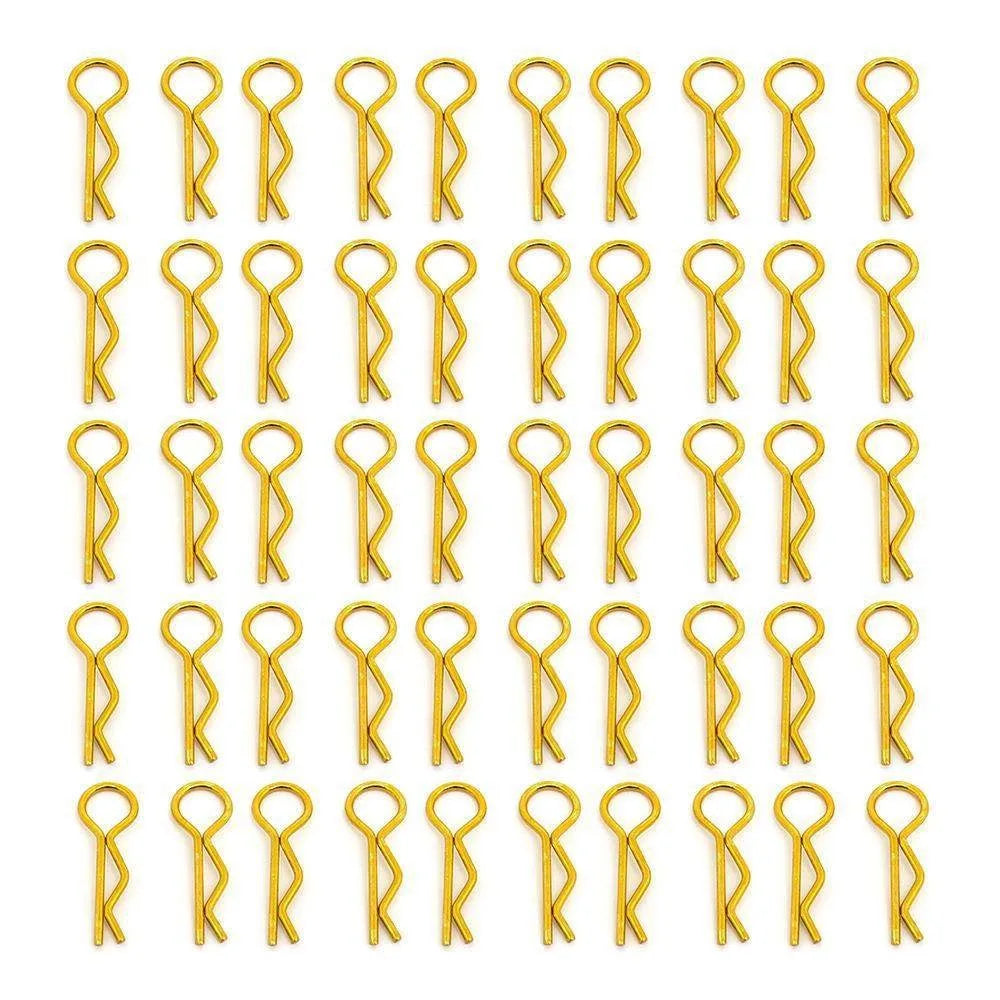 LCX Racing Stainless Steel RC Body Clips 24mm for 1/10 1/12 RC Truck Car Upgrades Parts Accessories