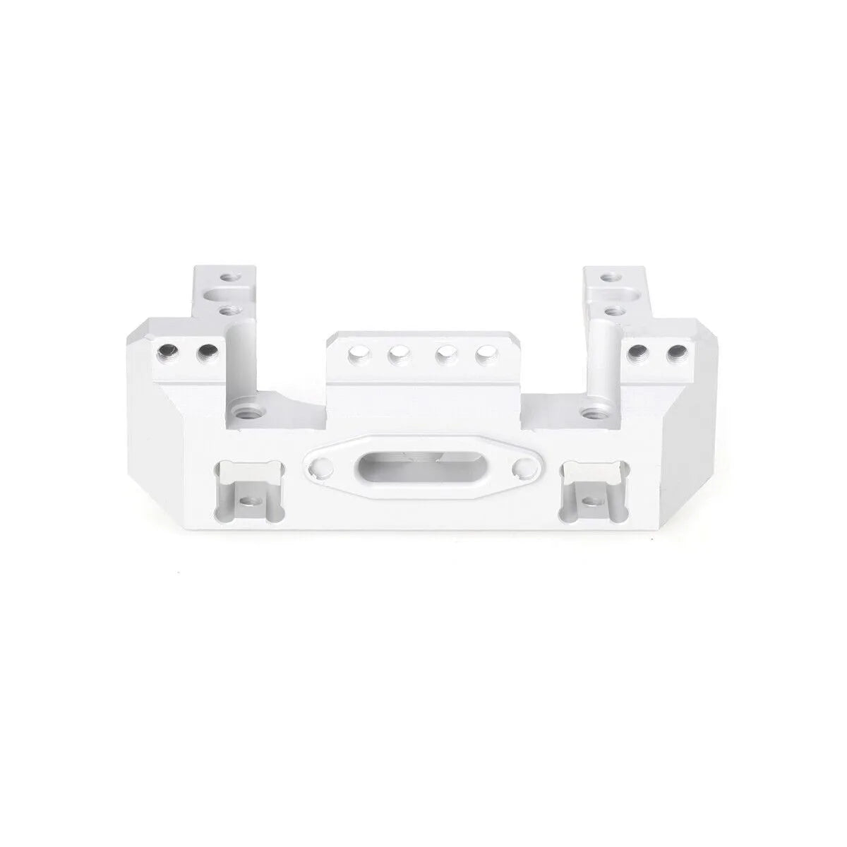 LCX Racing 1/10 RC Crawler Aluminum Front Bumper Mount Servo Mount Upgrades Parts Accessories for Traxxas TRX4 TRX6