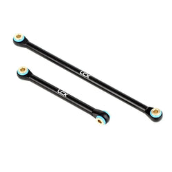 LCX Racing 1/18 RC Truck Car Aluminum Front Axle Steering Link for Axial UTB18 Capra Upgrades Parts Accessories