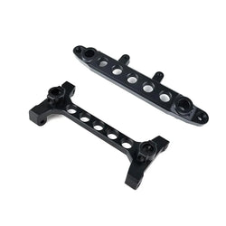 LCX Racing 1/6 RC Crawler Aluminum Upper Shock Tower Braces Body Mount Upgrades Parts Accessories for Axial SCX6