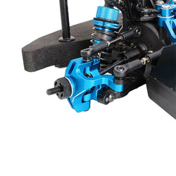 LCX Racing 1/10 RC Truck Aluminum Front Steering Knuckle for Tamiya XV-02 PRO Upgrades Parts Accessories