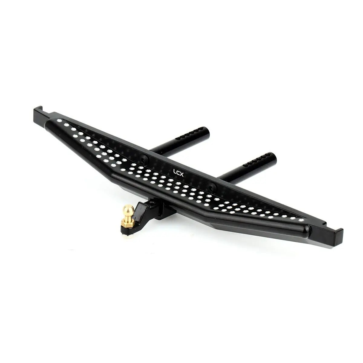 LCX Racing 1/10 RC Crawler Aluminum Rear Bumper for Traxxas TRX4 TRX6 Axial SCX10 II SCX10 III SCX10PRO Upgrades Accessories