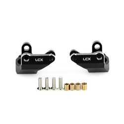 LCX Racing 1/10 RC Crawler Aluminum AR45 Axle Steering Knuckle for Axial SCX10 III SCX10 PRO Upgrades Parts Accessories