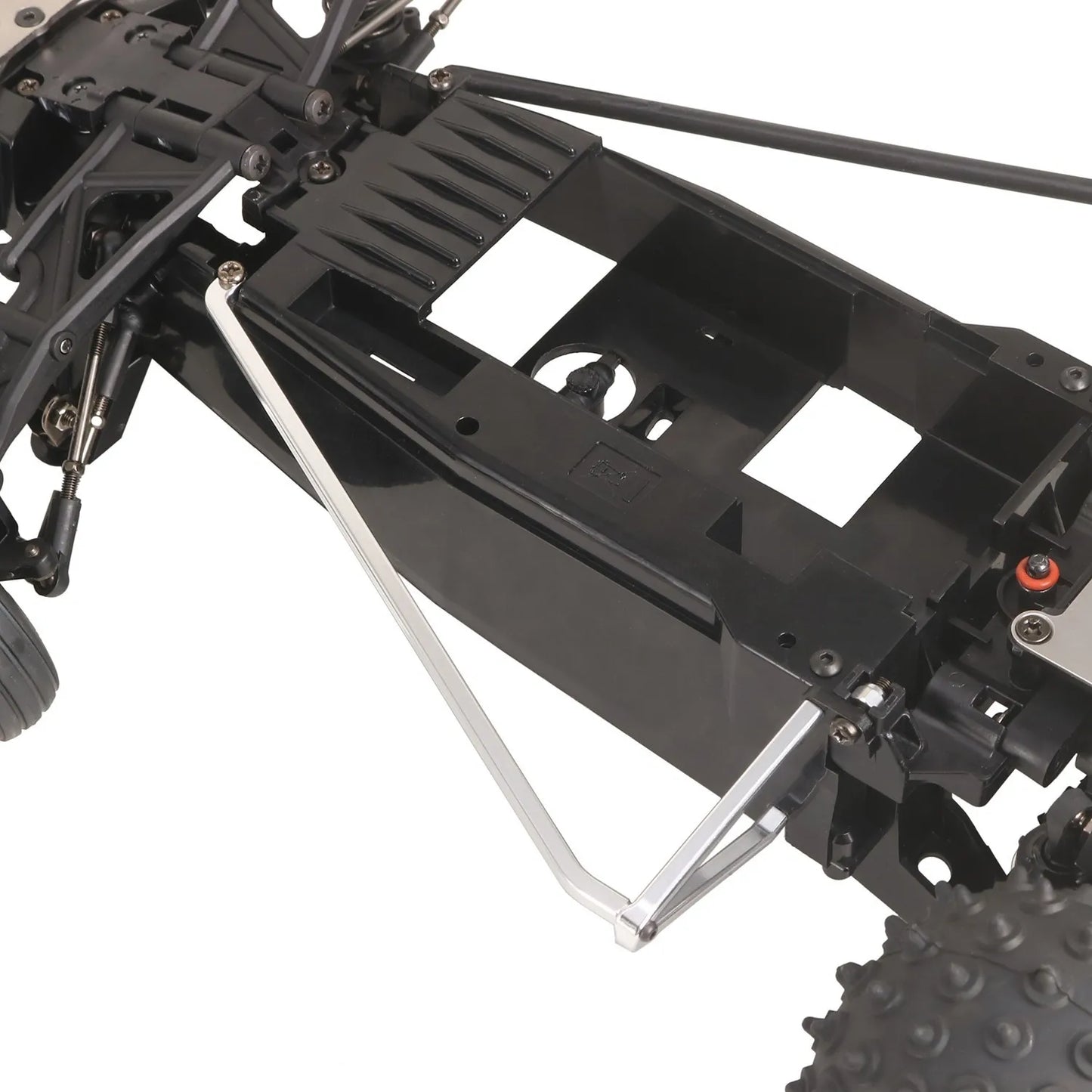 LCX Racing 1/10 RC Truck Car Chassis Protector Guard for Tamiya Hornet EVO Grasshopper Upgrades Parts Accessories