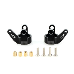 LCX Racing 1/10 RC Crawler Aluminum AR60 OCP Front Axle Steering Knuckles for Axial Wraith RR10 SMT10 Upgrades Parts Accessories
