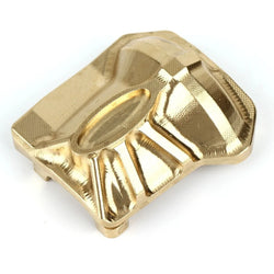 LCX Racing 1/10 RC Crawler Car Front Rear Axle Brass Differential Cover for TRX4 TRX6 Upgrades Parts Accessories