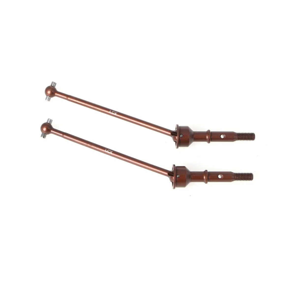 LCX Racing RC Car CNC Hard Steel Rear Axle CVD Drive Shafts for 1/10 LOSI 22S, Upgrades Parts Accessories