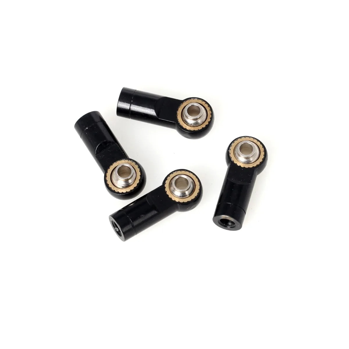 LCX Racing 1/10 RC Crawler Aluminum Rod Ends M4 Left Hand for Axial RBX10 AXP8 SCX10 III UTB10 Capra, Upgrades Parts Accessories