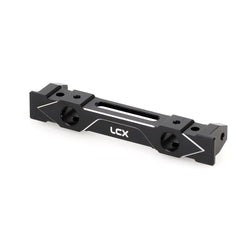 LCX Racing 1/10 RC Crawler Car CNC Aluminum Front Rear Bumper Mount for Axial SCX10 PRO Upgrades Parts Accessories