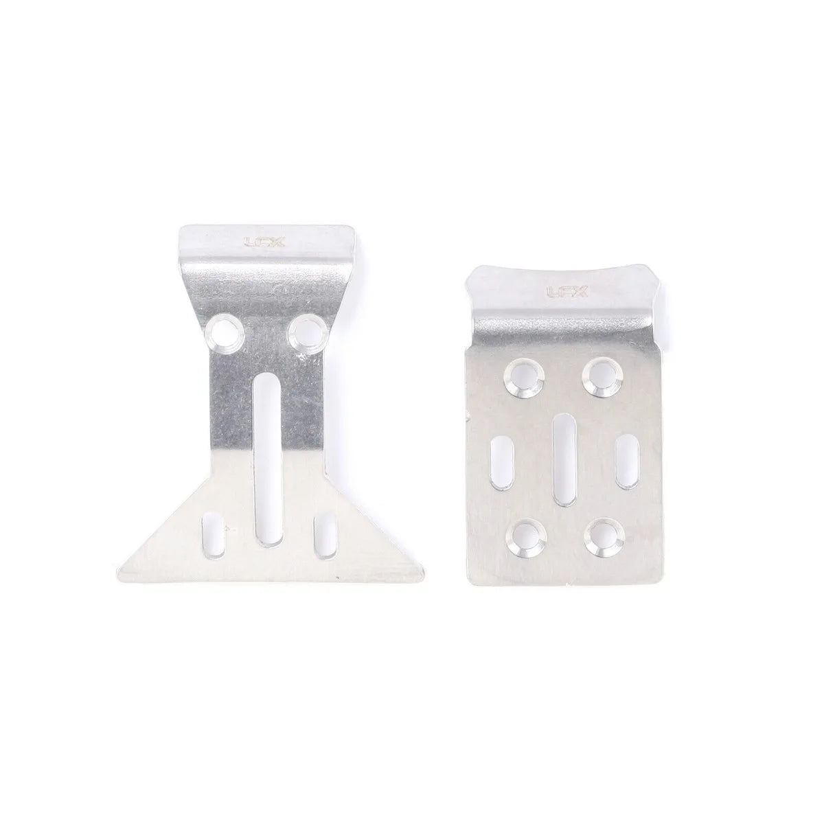 LCX Racing RC Truck Stainless Steel Chassis Guard Skid Plate Armor Upgrades Parts Accessories for 1/24 Losi Micro-B Buggy