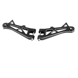 LCX Racing 1/10 RC Truck Car Aluminum Front Suspension Arms Upper Lower for Tamiya Hotshot II Upgrades Parts Accessories