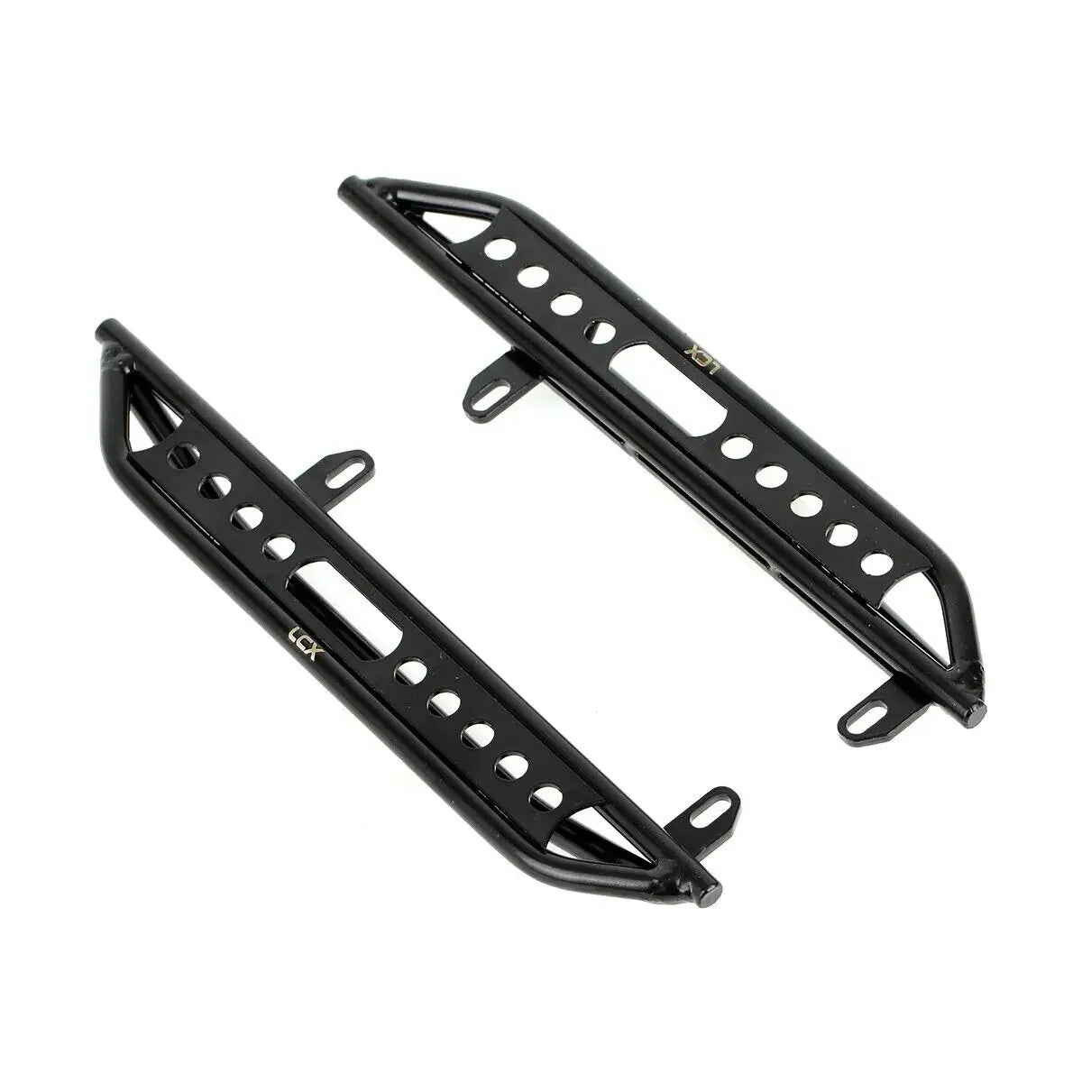 LCX Racing 1/10 RC Crawler Car Metal Rock Sliders Side Step Running Foot Board for Axial SCX10 III Upgrades Parts Accessories