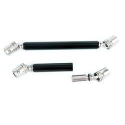 LCX Racing 1/10 RC Crawler Car Stainless Steel Center Drive Shaft for 1/10 Axial SCX10 II 90046 90047 Upgrades Parts Accessories