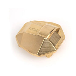 LCX Racing 1/10 RC Crawler Brass Front Rear Axle Differential Cover for Axial RBX10 RYFT Upgrades Parts Accessories