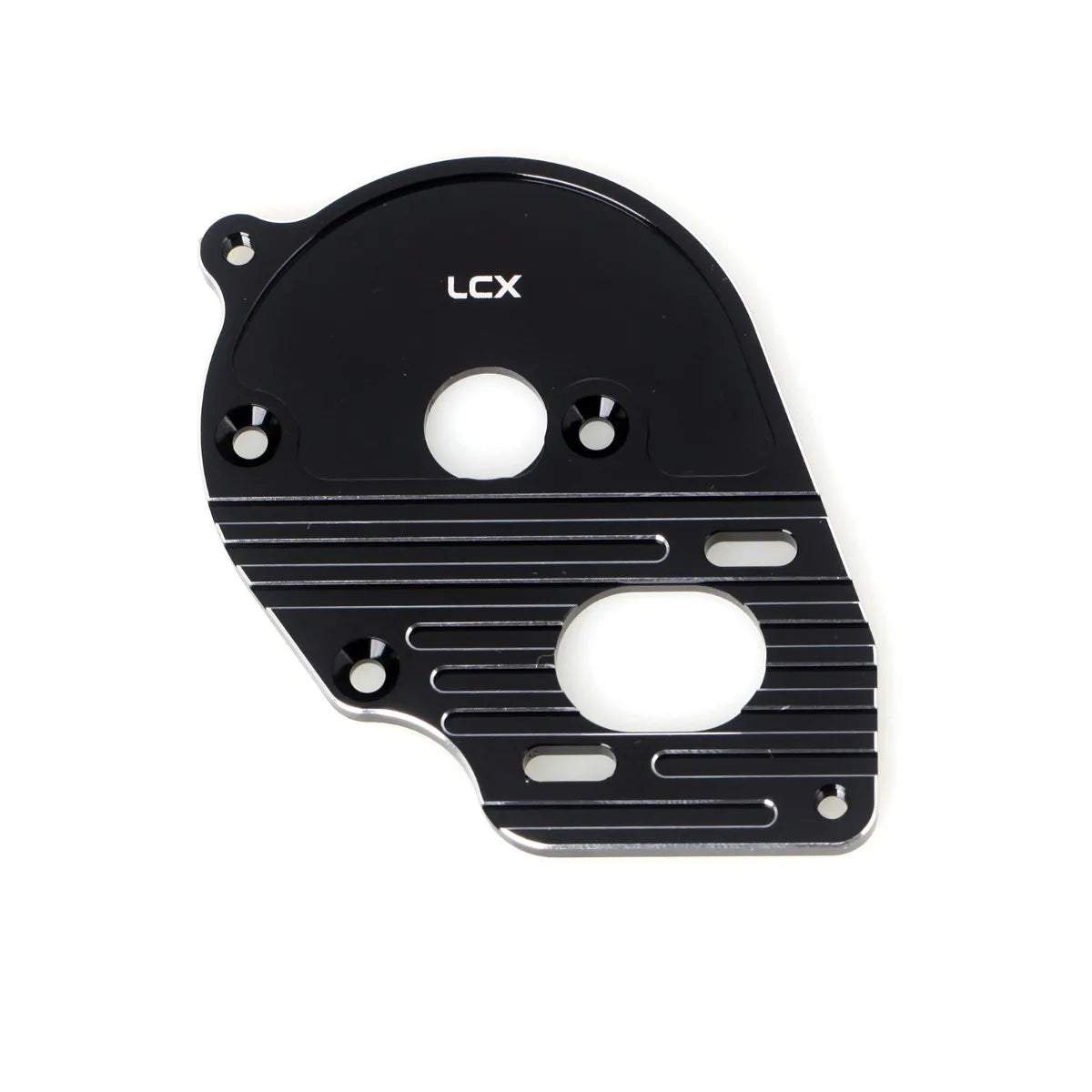 LCX Racing RC Car CNC Aluminum Transmission Motor Mount Plate Gearbox Motor Plate for 1/10 LOSI 22S, Upgrades Parts Accessories