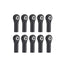 LCX Racing 1/10 RC Crawler Plastic Rod Ends Set Ball Joint 10pcs M3 Upgrades Parts Accessories for Axial SCX10 Traxxas TRX4