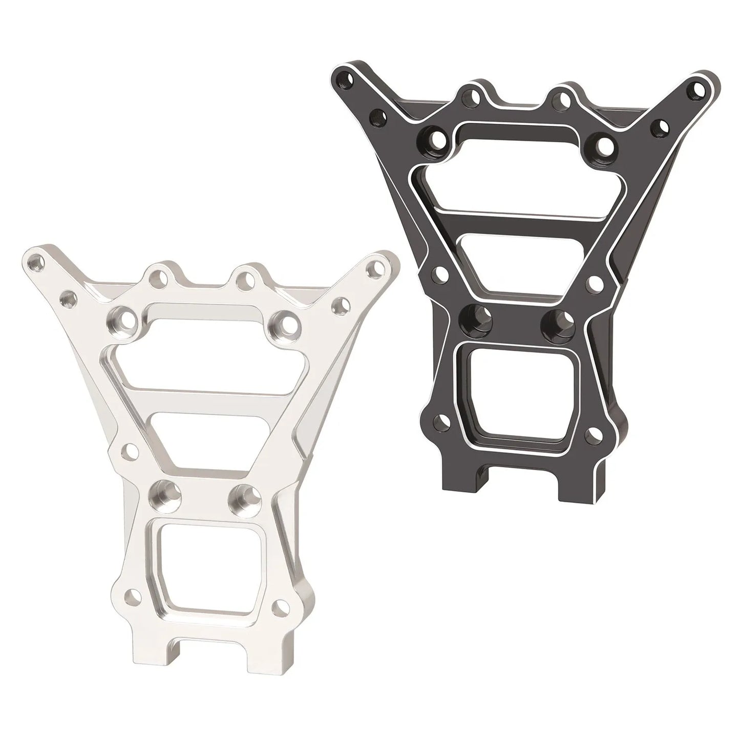 LCX Racing 1/10 RC Truck Car Rear Shock Tower Mount Stay for Tamiya DT-04 Fighter NXGEN Upgrades Parts Accessories