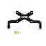 LCX 1/24 RC Crawler Car Aluminum Rear Body Mount for RC Truck Axial SCX24 Upgrades Parts Accessories