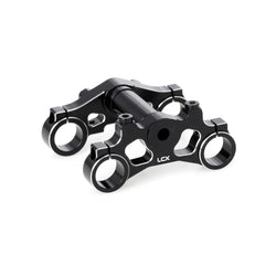 LCX Racing 1/4 RC Motorcycle Aluminum Triple Clamp Set Steering Set for Losi Promoto-MX Upgrades Parts Accessories