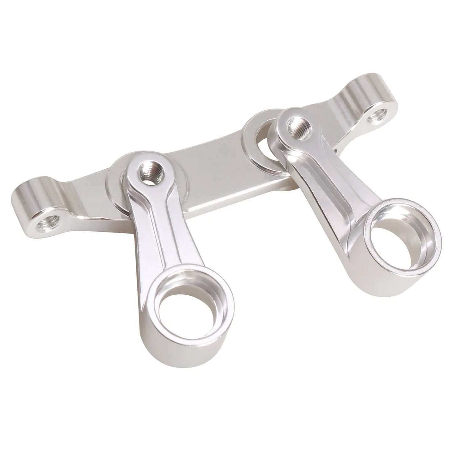 LCX Racing 1/10 RC Truck Front Steering Arm Set Bridge for Tamiya Hornet EVO Grasshopper Upgrades Parts Accessories