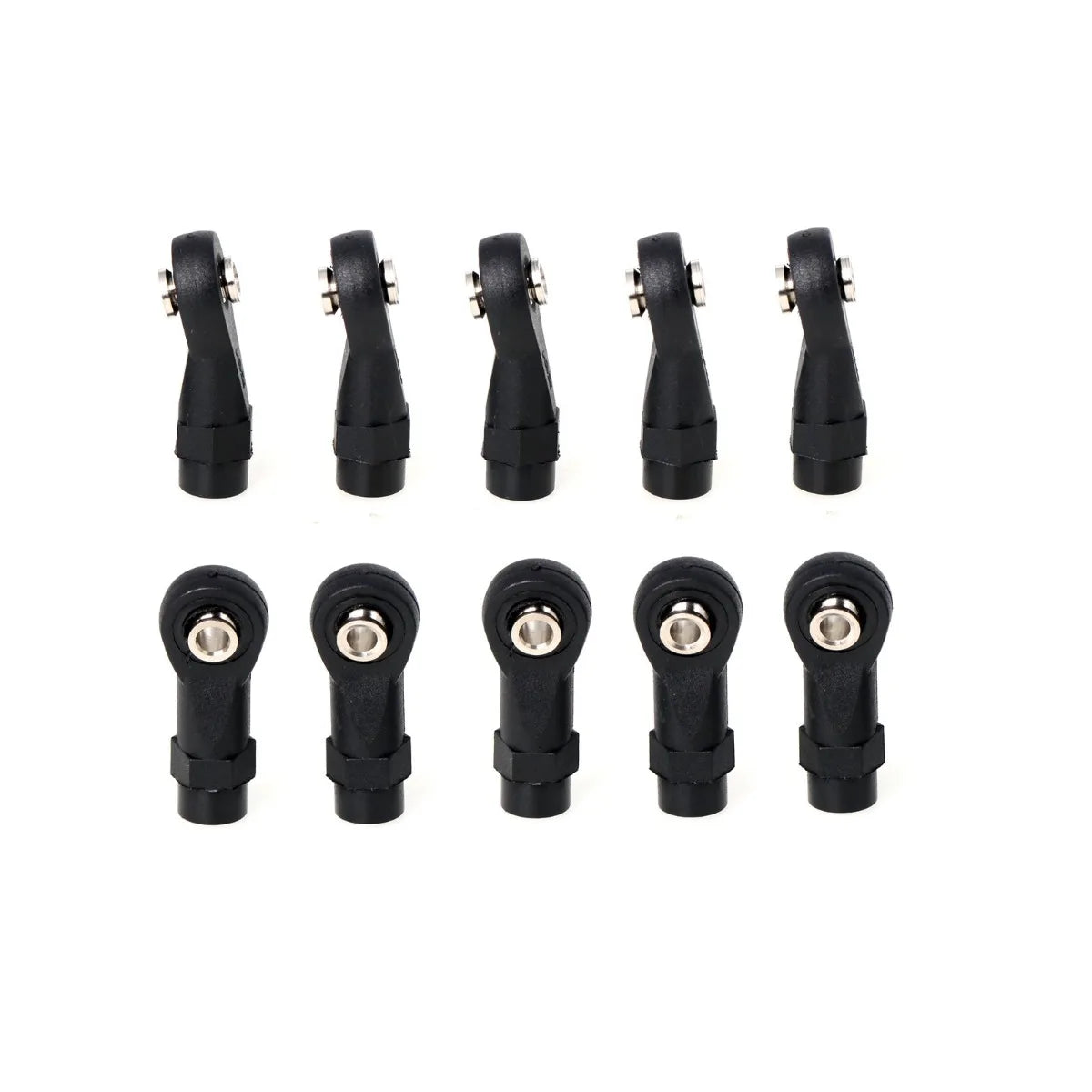 LCX Racing 1/10 RC Crawler Nylon Rod Ends M4 Ball Joint for TRX4 TRX6 SCX10 II III PRO UTB10 Capra RBX10 AXP8 Upgrades Parts