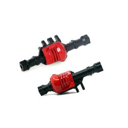 LCX Racing 1/10 RC Crawler Aluminum Front Rear Axle Housing Accessories Upgrades Parts Accessories for Traxxas TRX4 TRX6