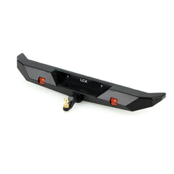 LCX Racing 1/10 RC Crawler Car Aluminum Rear Bumper for TRX4 TRX6 SCX10 II III PRO Gen8 Gen9 Upgrades Parts Accessories