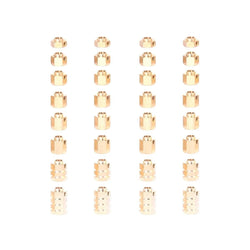 LCX Racing 1/10 RC Crawler CNC Brass Wheel Hex Hubs Adapter 12mm for Traxxas TRX4 TRX6 Upgrades Parts Accessories