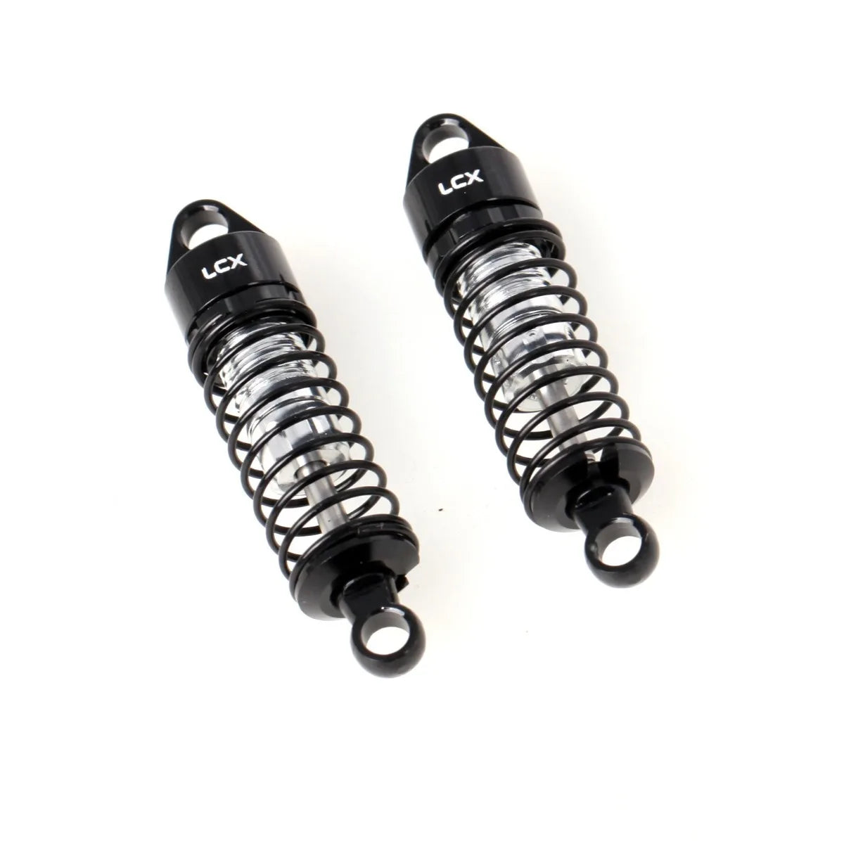 LCX Racing RC Car CNC Aluminum Front Rear Suspension Shock Set Damper for LOSI 1/24 Micro-B Buggy, Upgrades Parts Accessories
