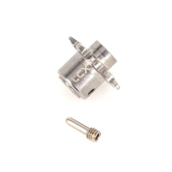 LCX Racing 1/4 RC Motorcycle Steel Front Chain Sprocket Chain Gear for Losi Promoto-MX Upgrades Parts Accessories