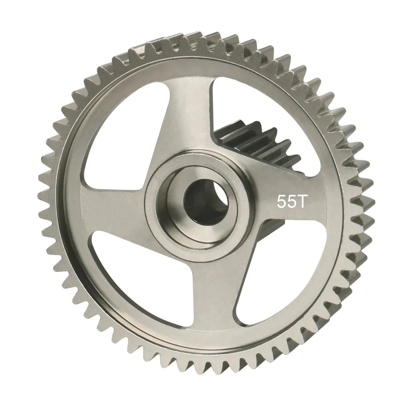 LCX Racing Aluminum Transmission Spur Gear 55T for Tamiya DT-04 Hornet EVO Grasshopper Upgrades Parts Accessories